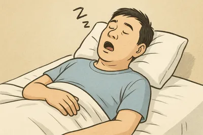 男性がいびきをかく原因は?痩せてても出る理由と対策