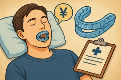 睡眠時無呼吸症候群のマウスピース費用は?保険適用との違いを整理