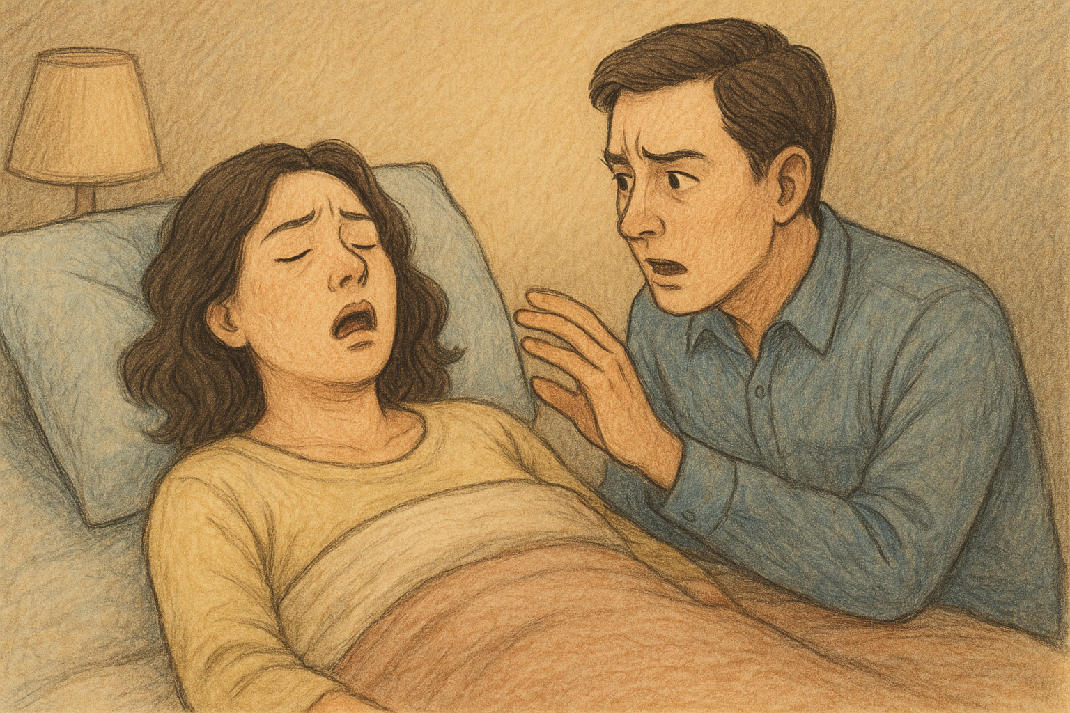 いびきが苦しそうなとき、起こすべき?判断の目安と今すぐできる対応