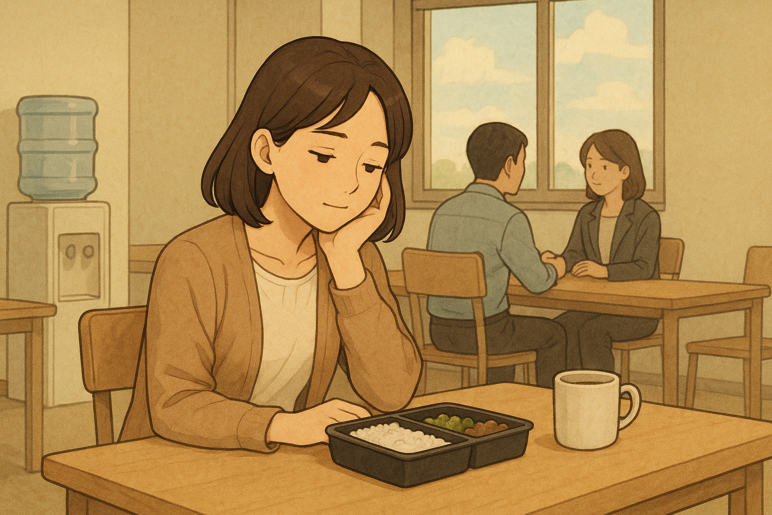 職場で昼休みを一人で過ごしたい|気まずくならない自然な距離の取り方