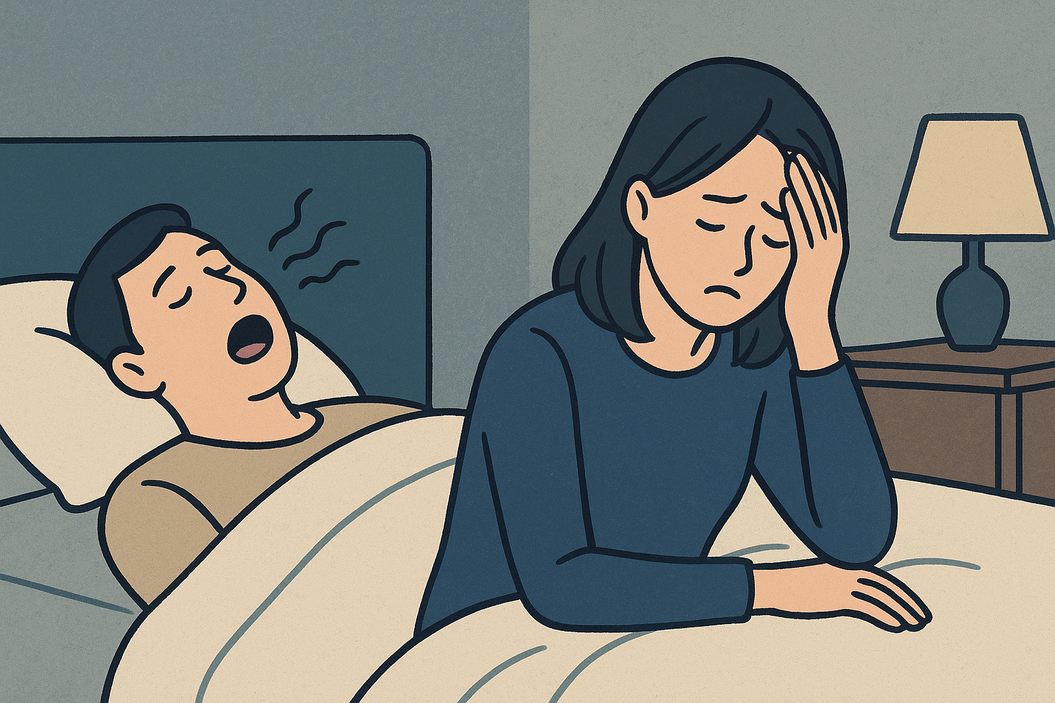 いびきで離婚は法律的に可能なのか