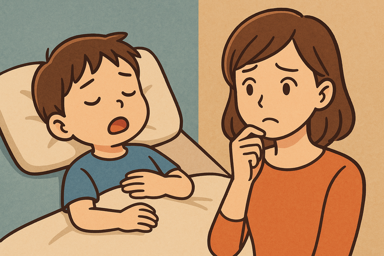 子供のいびき、様子を見ていい場合とすぐ相談すべき場合の違い