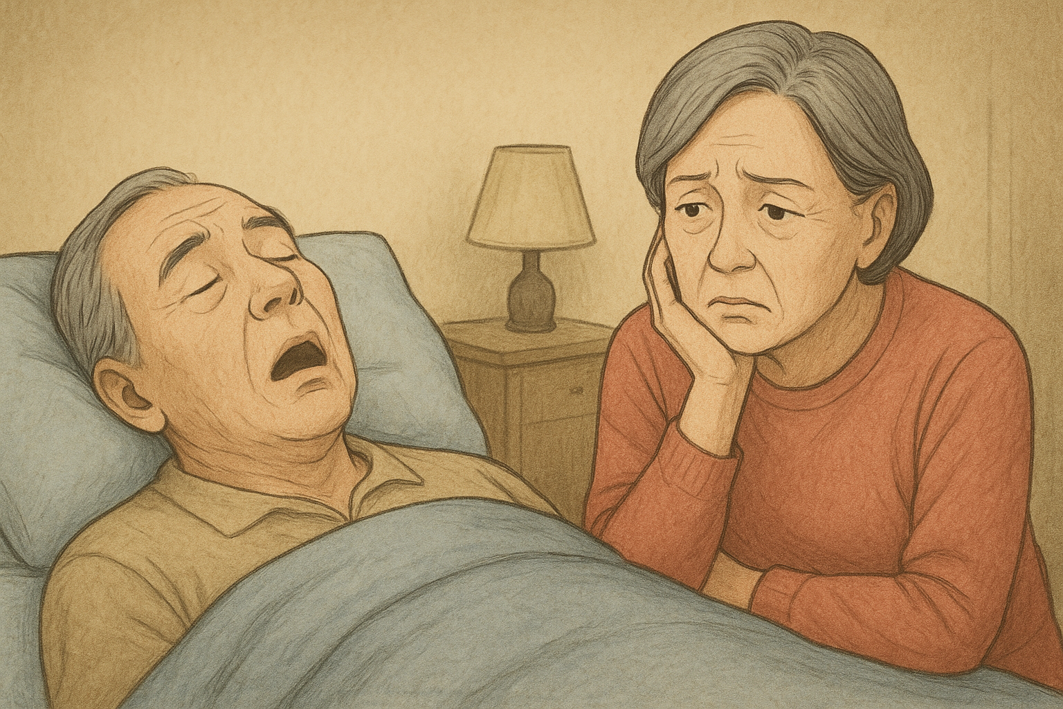 高齢者のいびき、なぜ注意が必要なの?